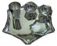 Dinner Set In Hexagon Shape