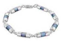 Mens silver bracelets