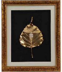 Item Code - LS-170 Gold Plated Peepal Leaf