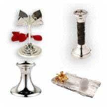 Silver Candle Holders