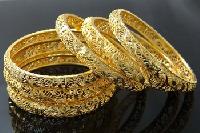bridal gold plated bangles