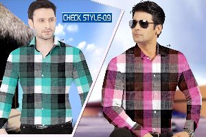 Checkered Shirting Fabric