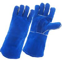 industrial leather work gloves