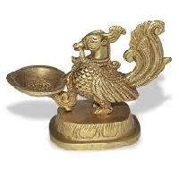 brass decorative diya