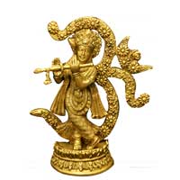 brass krishna statues