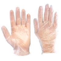 plastic disposable hand gloves