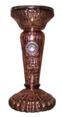 Glass Pillar Candle Holder (ks-cs-897)