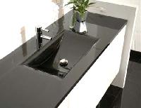 Black Granite Bathroom Sink