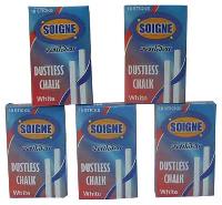 Soigne Dustless Chalks-White