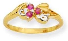 Ladies Gold Rings