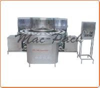 Semi Auto Rotary Bottle Washing Machine