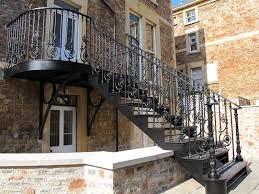 cast iron stairs