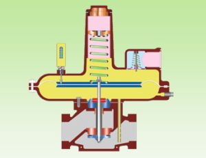 Pressure Reducing Valve for Gas Service LP 122