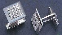 Diamond Cuff Links