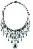 Diamonds Emerald Necklace Dnsrj67