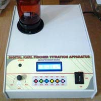 Microprocessor Karl Fischer Titration Apparatus