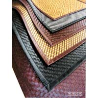 Pallet Design Leather Door Mat