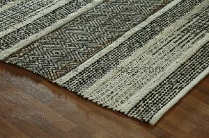 Handwoven Flat Weave wool Dhurrie