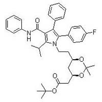 Tert-Butyl (4R,6R)-2-[[[6-(2-4-Fluorophenyl)-5-Isopropyl-3-Phenyl-4-(Phenylcarbamoyl) Pyrrol-1-yl]Ethyl]-2,2-Dimethyl-1,3-Dioxan-4-yl]Acetate (ATV -1)