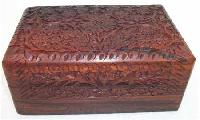 Carved Wooden Boxes - (02)