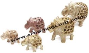 Marble Stone Elephant - 03