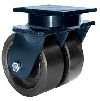 dual wheel casters