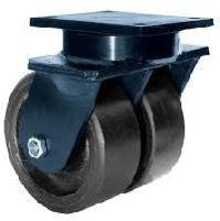 dual wheel casters