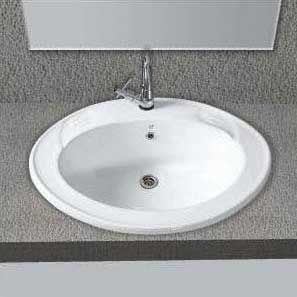 Oval Under Top Wash Basin