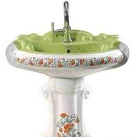 Printed Pedestal Wash Basin