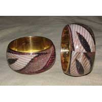 Horn Brass Bangle