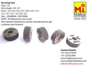 Diamond Female Knurling Tool GV