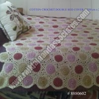 cotton crochet bed cover