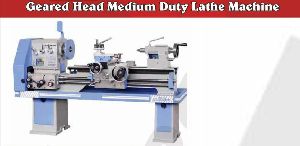 geared head lathe machine