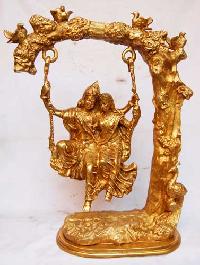 brass krishna statues