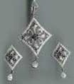 Diamond Pendant Set (pds-04)