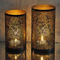 Iron Candle Votive Holders