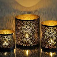 Iron Candle Votive Holders