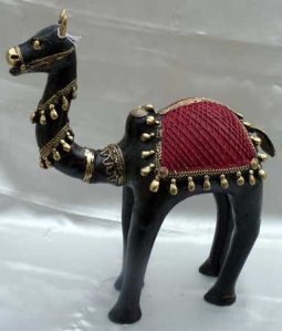 Colored Camel Statue