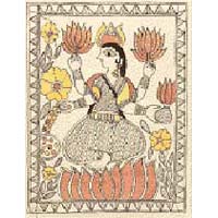 Goddess Laxmi Painting