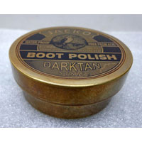 Boot Polish Nautical Brass Compass