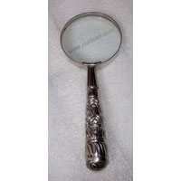 Brass Hand Held Magnifying Glass
