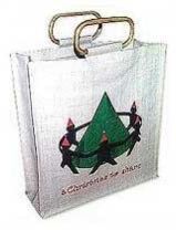 Jute Christmas Bags