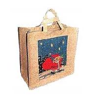 Jute Christmas Bags