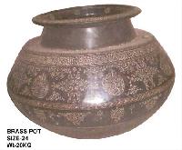 Brass Flowerpot - 05