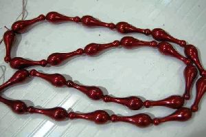 Metalic Droop Beads