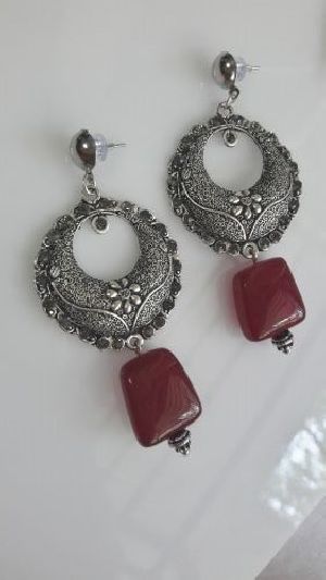 German Silver Earrings