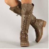 fancy combat boots