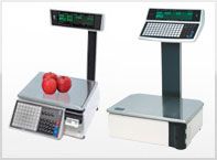 series label printing scale