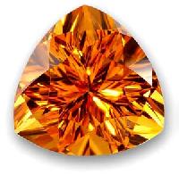 Trillion Citrine Gemstone