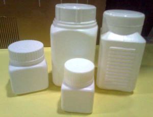 Plastic Square Jars